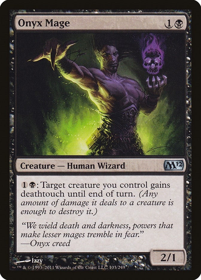 Onyx Mage (103) [M12] - MTG Single