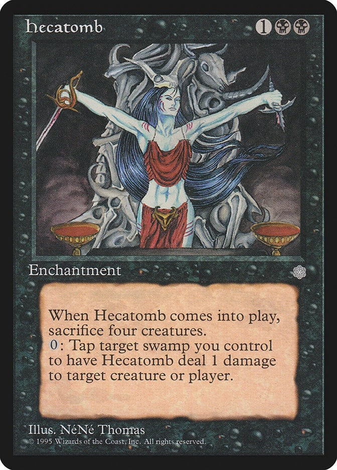 Hecatomb [ICE] - MTG Single