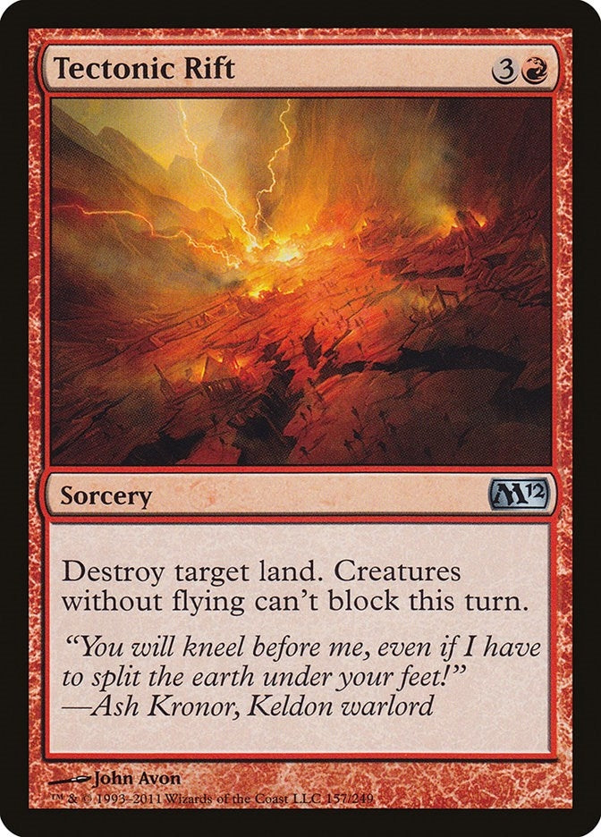 Tectonic Rift (157) [M12] - MTG Single