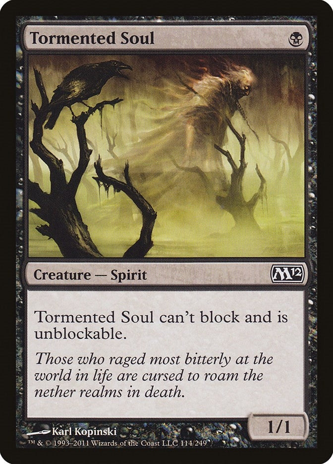 Tormented Soul (114) [M12] - MTG Single