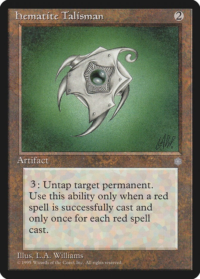 Hematite Talisman [ICE] - MTG Single