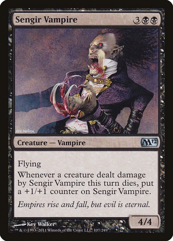 Sengir Vampire (107) [M12] - MTG Single