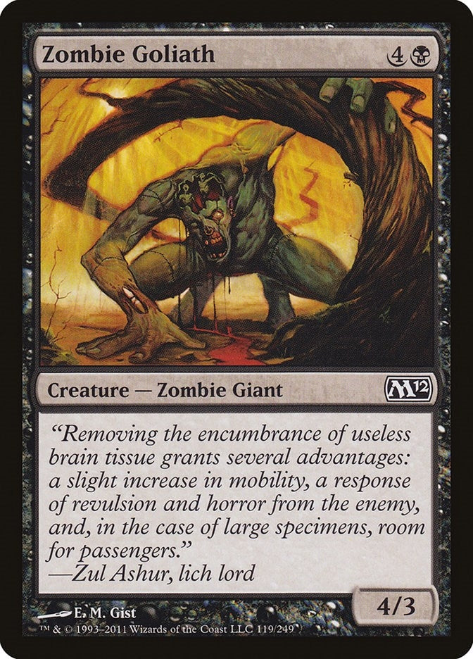 Zombie Goliath (119) [M12] - MTG Single