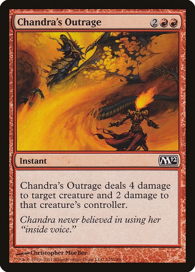 Chandra’s Outrage (125) [M12] - MTG Single