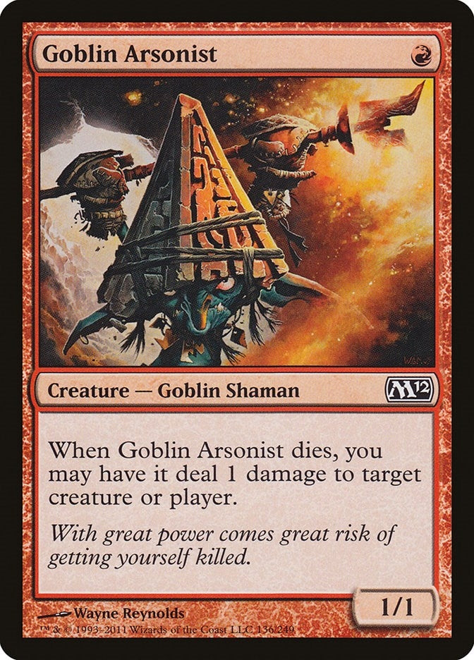 Goblin Arsonist (136) [M12] - MTG Single