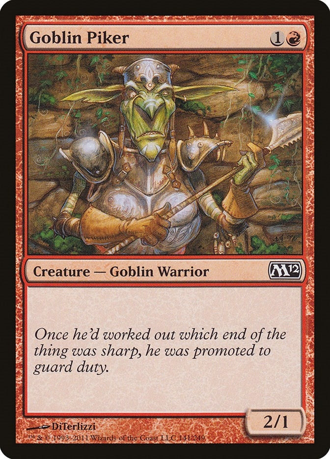 Goblin Piker (141) [M12] - MTG Single