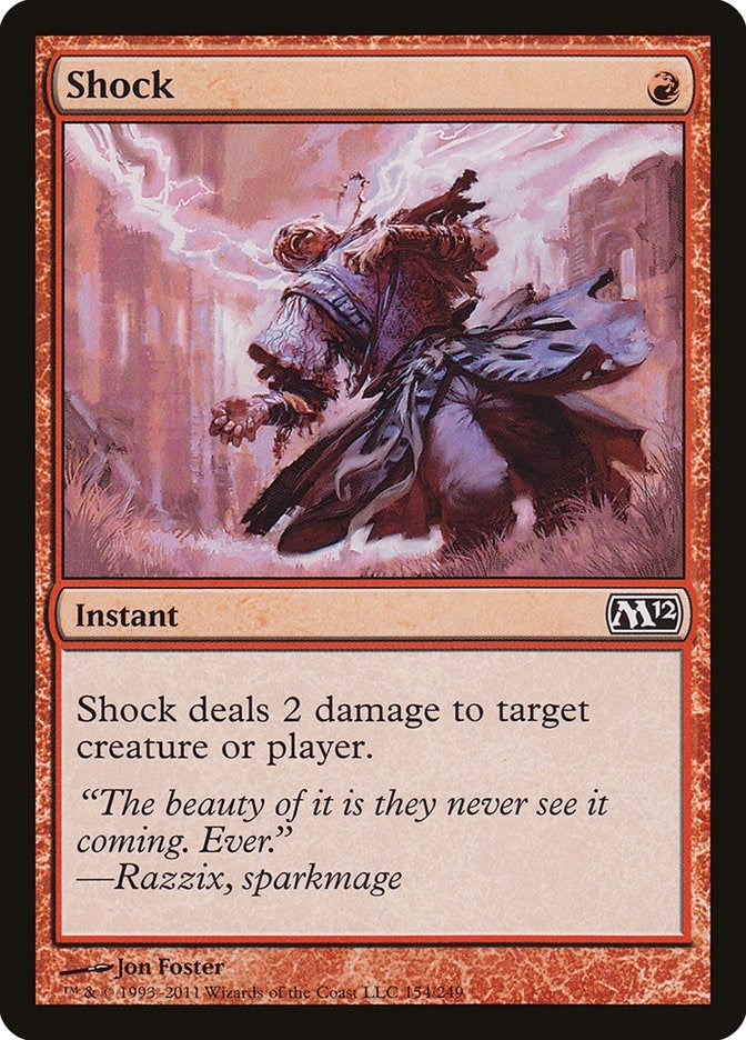 Shock (154) [M12] - MTG Single