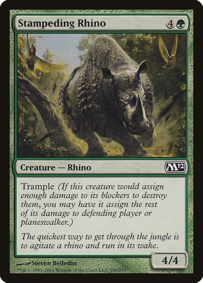 Stampeding Rhino (196) [M12] - MTG Single