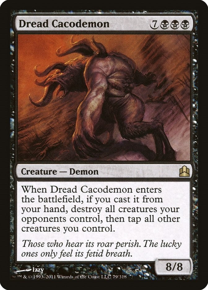 Dread Cacodemon (79) [CMD] - MTG Single
