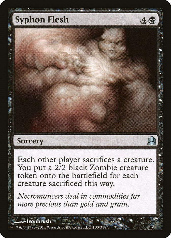 Syphon Flesh (103) [CMD] - MTG Single