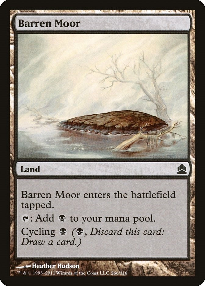 Barren Moor (266) [CMD] - MTG Single