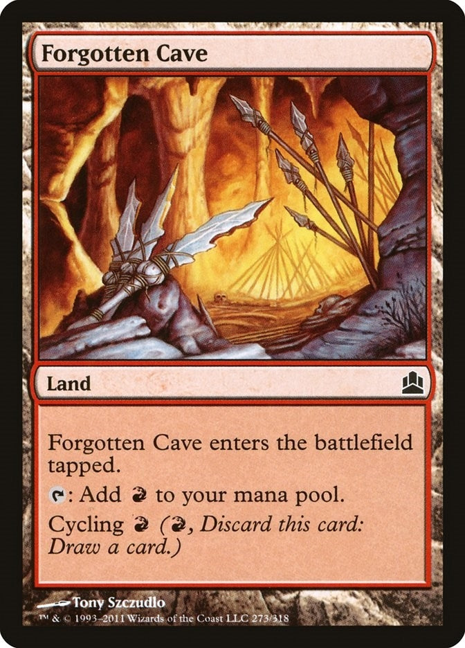 Forgotten Cave (273) [CMD] - MTG Single