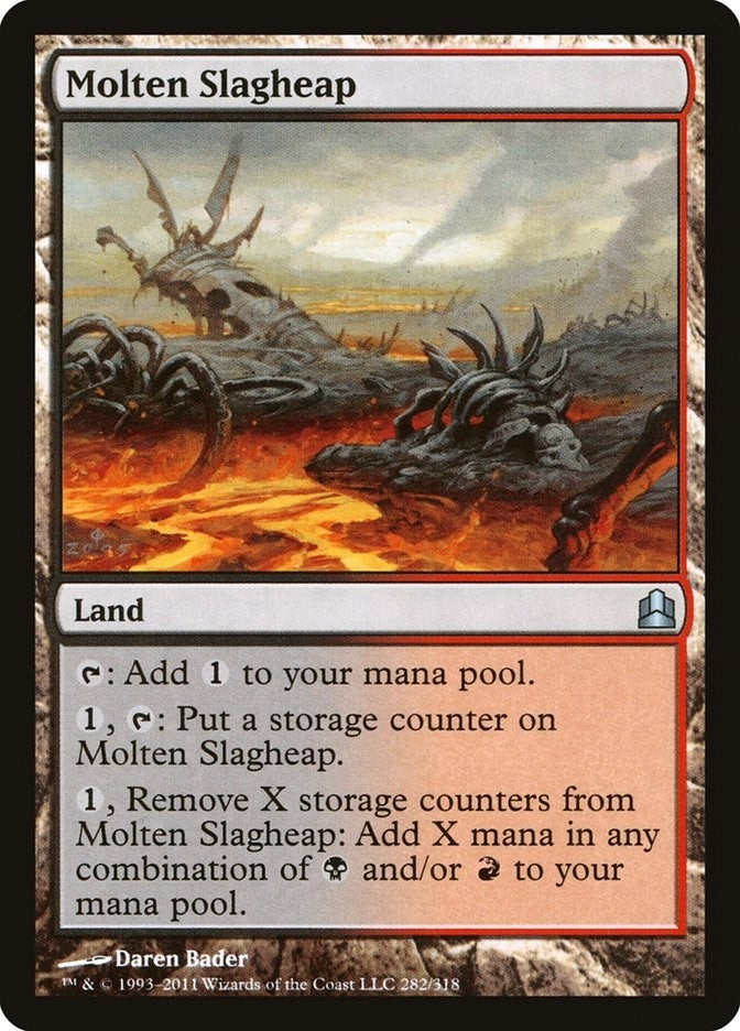 Molten Slagheap (282) [CMD] - MTG Single