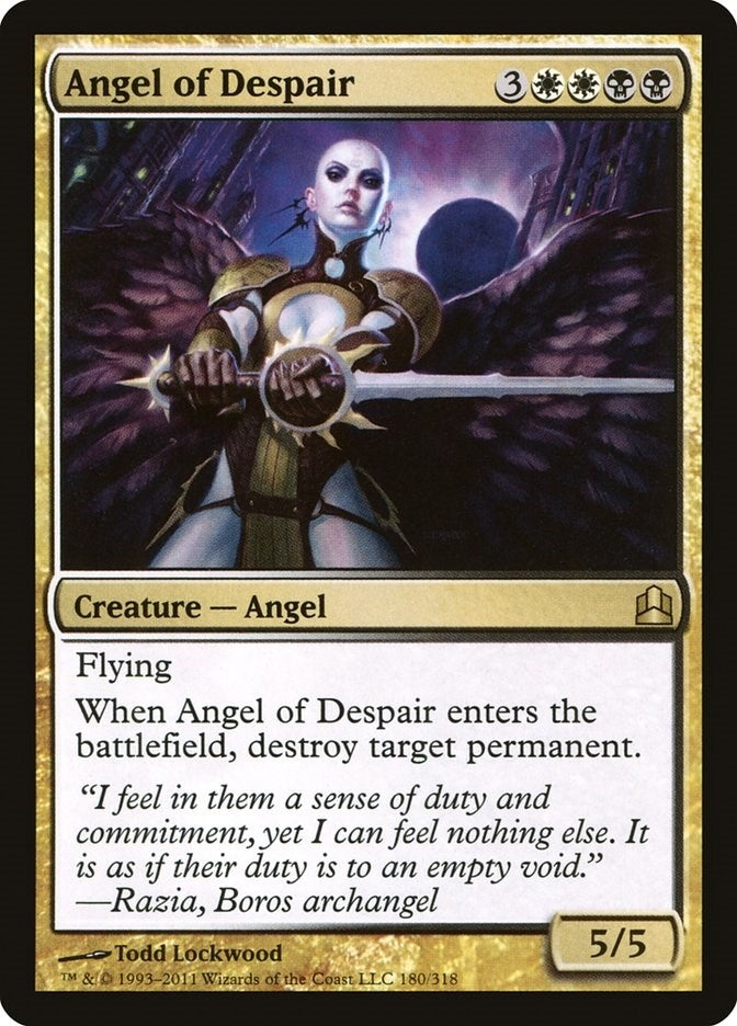 Angel of Despair (180) [CMD] - MTG Single