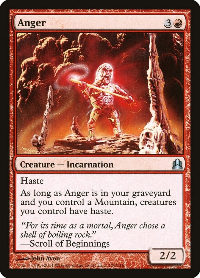 Anger (109) [CMD] - MTG Single