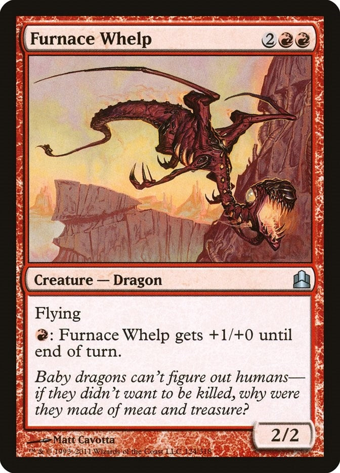 Furnace Whelp (124) [CMD] - MTG Single