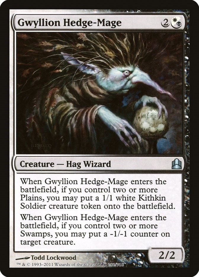 Gwyllion Hedge-Mage (202) [CMD] - MTG Single
