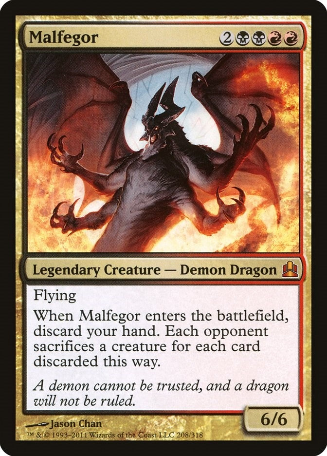Malfegor (208) [CMD] - MTG Single
