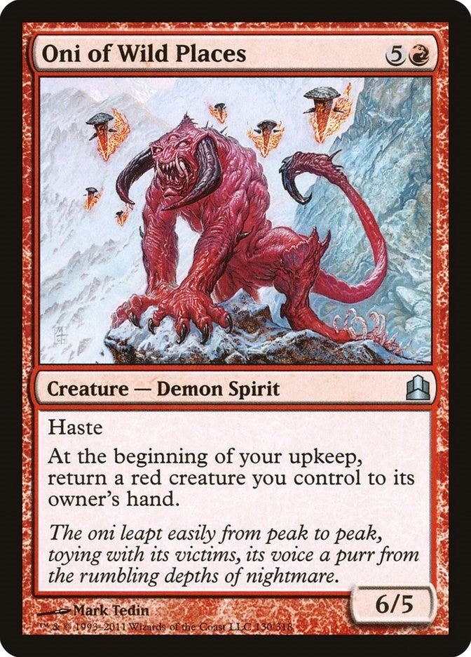 Oni of Wild Places (130) [CMD] - MTG Single