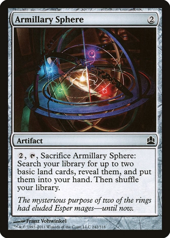 Armillary Sphere (242) [CMD] - MTG Single