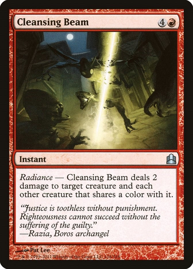 Cleansing Beam (116) [CMD] - MTG Single