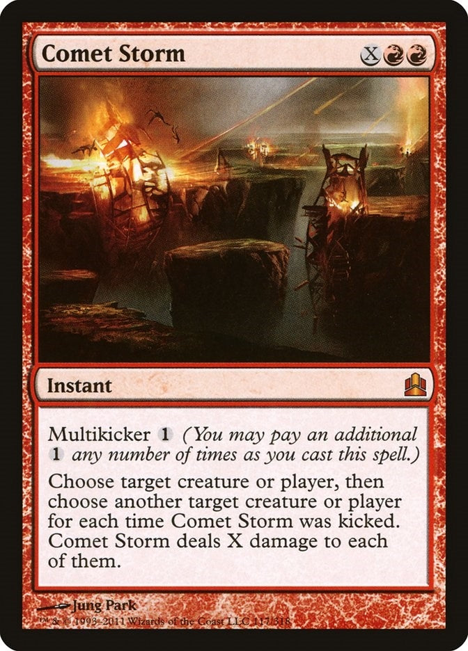 Comet Storm (117) [CMD] - MTG Single