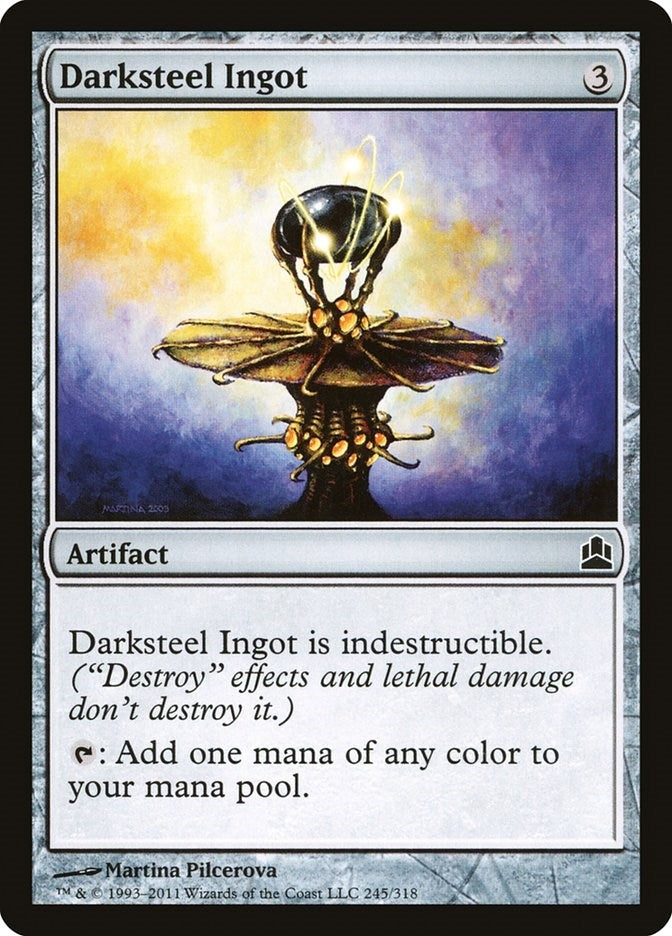 Darksteel Ingot (245) [CMD] - MTG Single