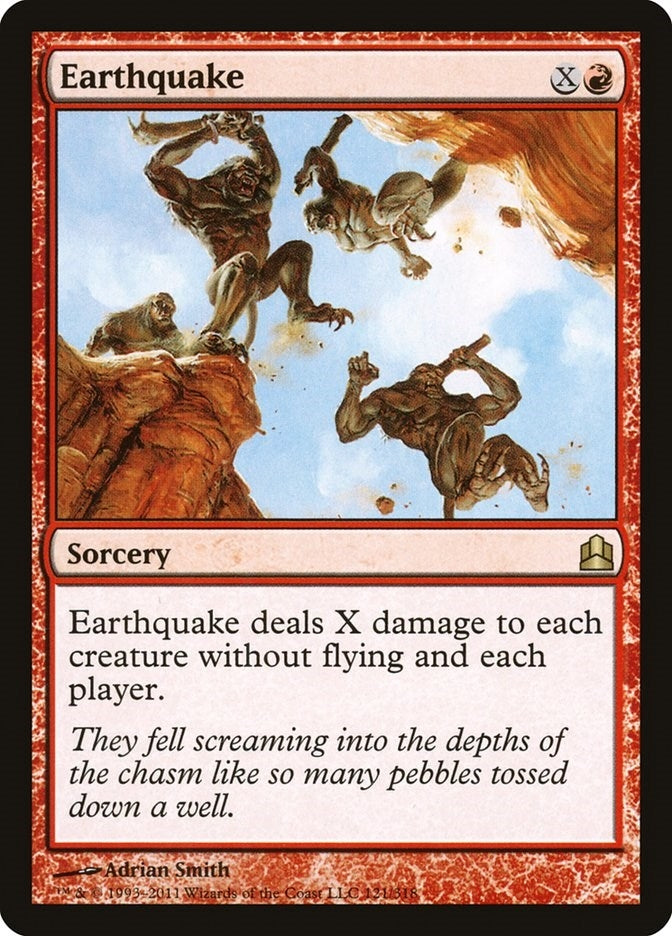 Earthquake (121) [CMD] - MTG Single