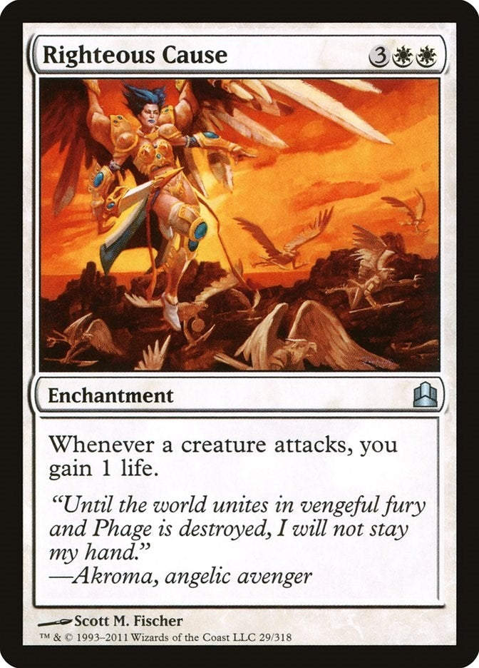 Righteous Cause (29) [CMD] - MTG Single