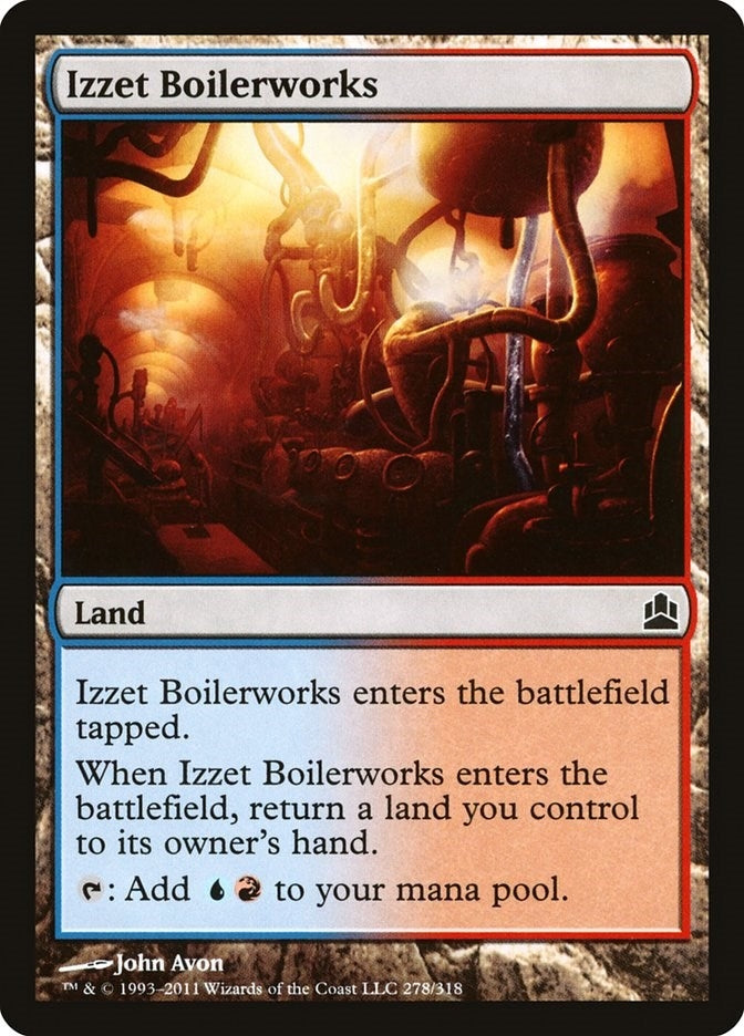 Izzet Boilerworks (278) [CMD] - MTG Single