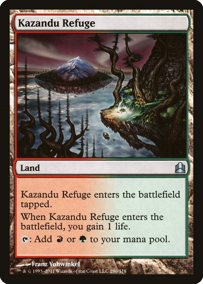 Kazandu Refuge (280) [CMD] - MTG Single