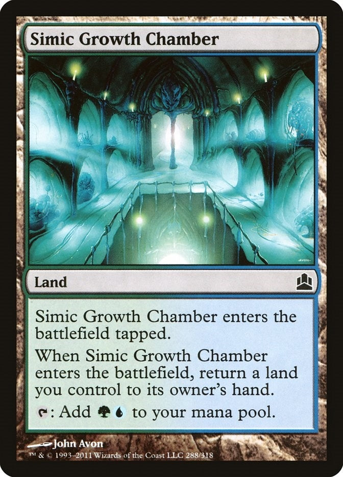 Simic Growth Chamber (288) [CMD] - MTG Single