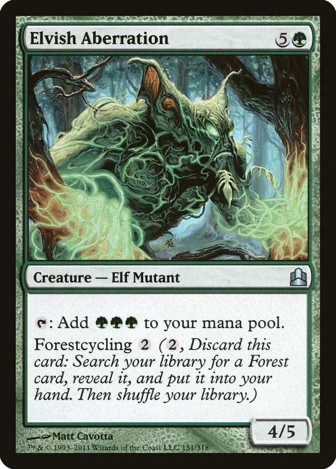Elvish Aberration (151) [CMD] - MTG Single