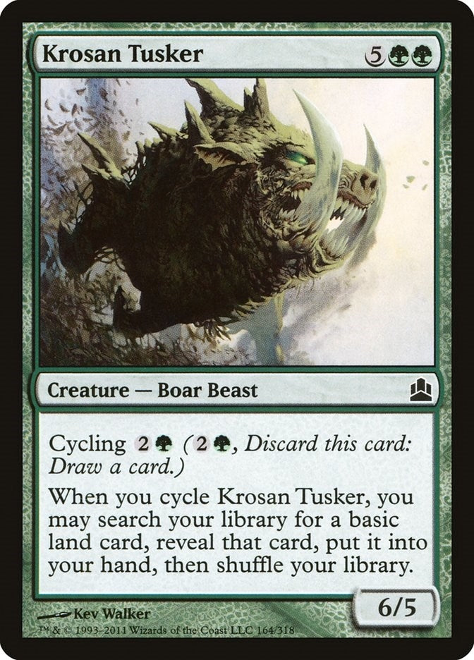 Krosan Tusker (164) [CMD] - MTG Single