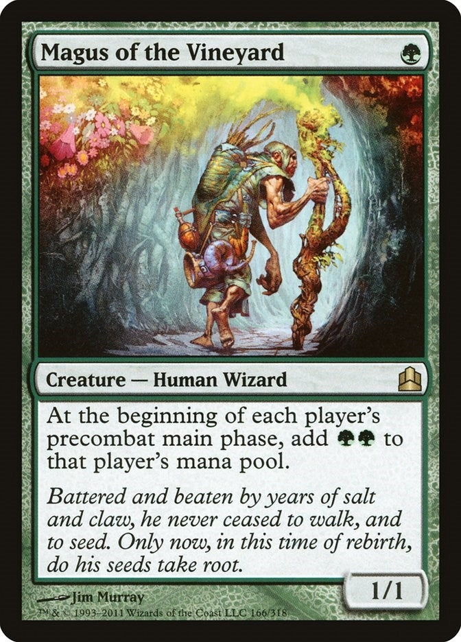 Magus of the Vineyard (166) [CMD] - MTG Single