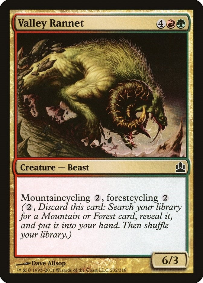 Valley Rannet (232) [CMD] - MTG Single