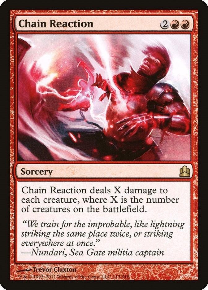 Chain Reaction (113) [CMD] - MTG Single