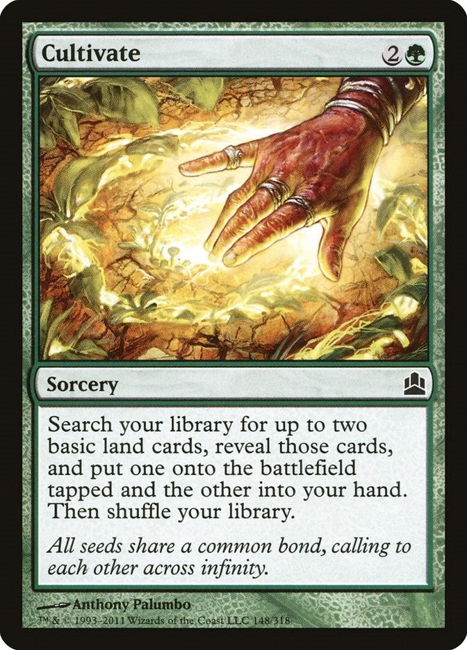 Cultivate (148) [CMD] - MTG Single