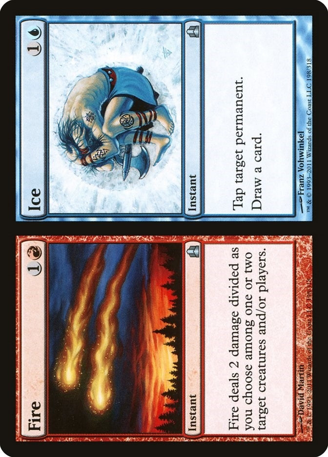 Fire // Ice (198) [CMD] - MTG Single