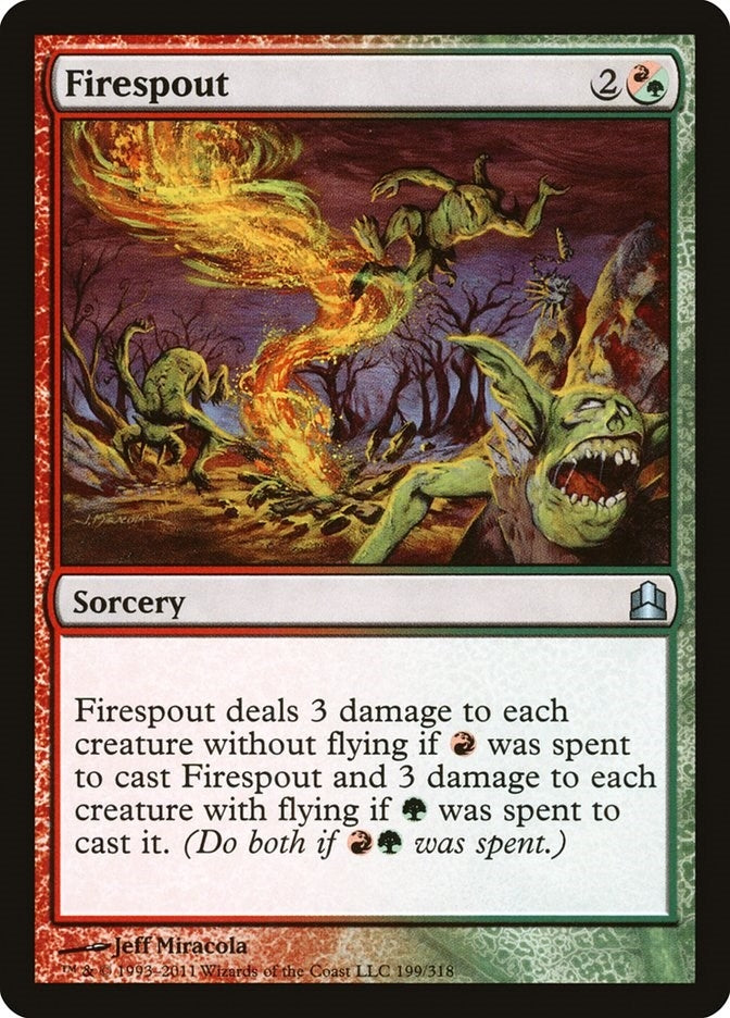 Firespout (199) [CMD] - MTG Single
