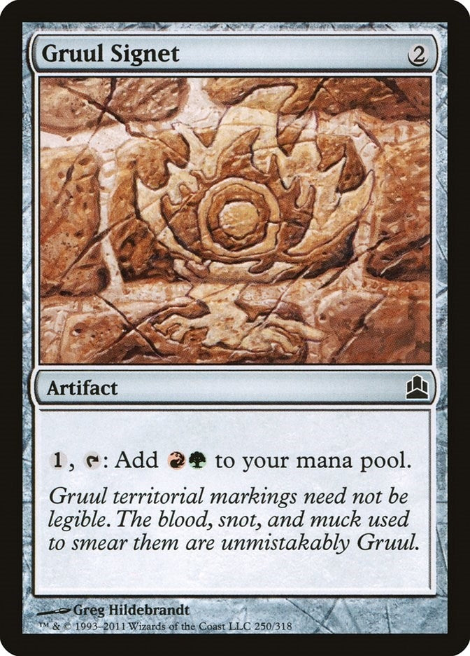 Gruul Signet (250) [CMD] - MTG Single