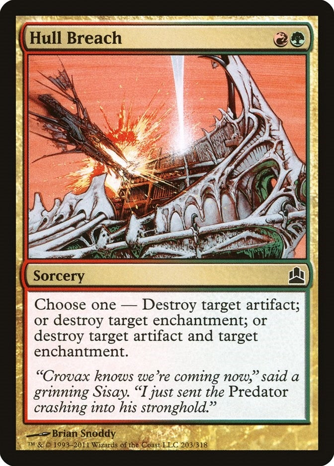 Hull Breach (203) [CMD] - MTG Single