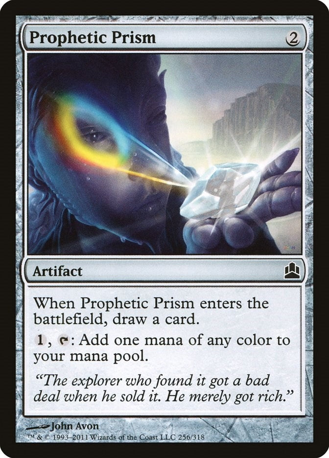 Prophetic Prism (256) [CMD] - MTG Single
