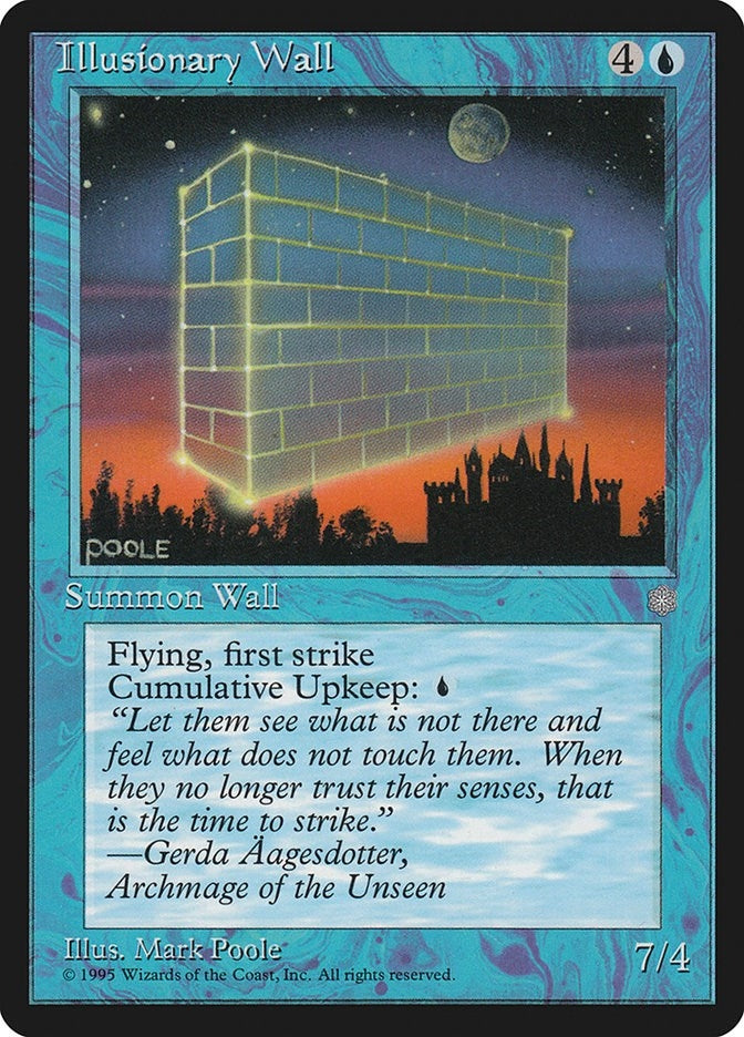 Illusionary Wall [ICE] - MTG Single