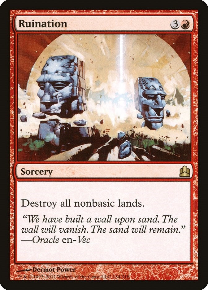 Ruination (134) [CMD] - MTG Single