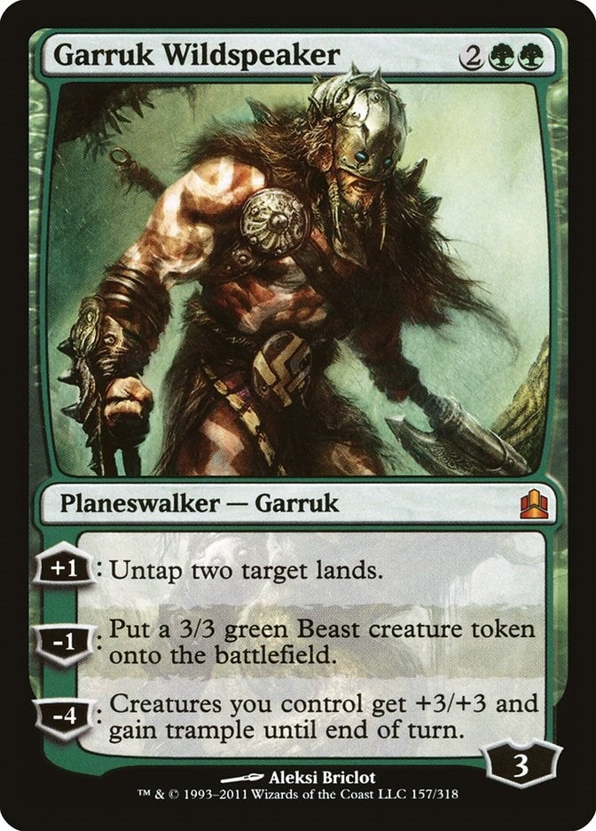 Garruk Wildspeaker (157) [CMD] - MTG Single