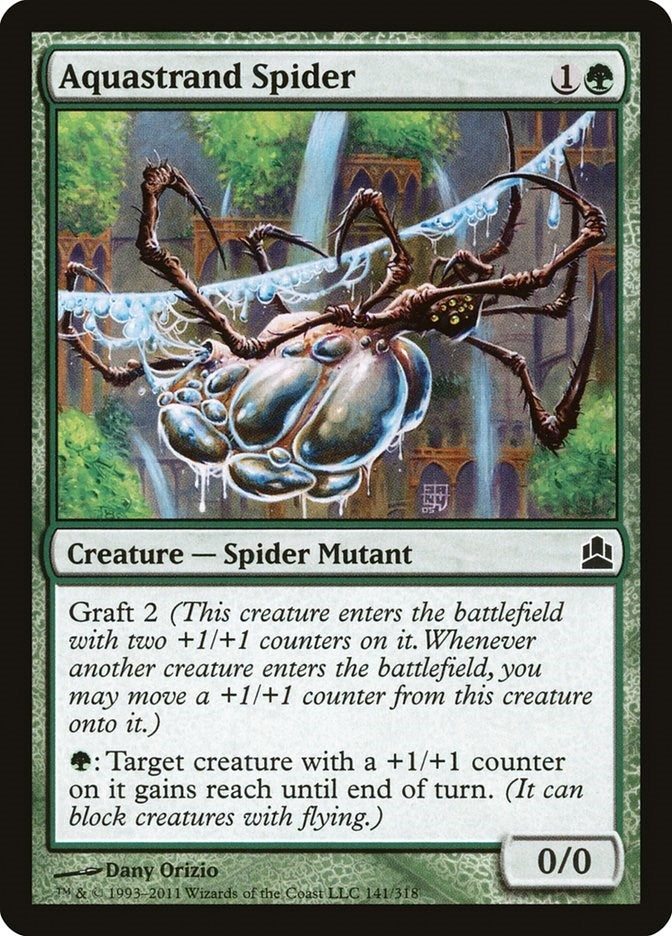 Aquastrand Spider (141) [CMD] - MTG Single