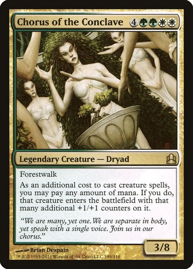 Chorus of the Conclave (189) [CMD] - MTG Single