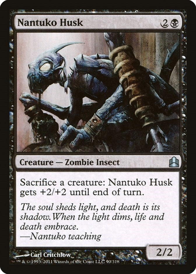 Nantuko Husk (90) [CMD] - MTG Single
