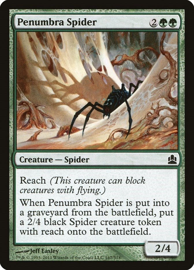 Penumbra Spider (167) [CMD] - MTG Single